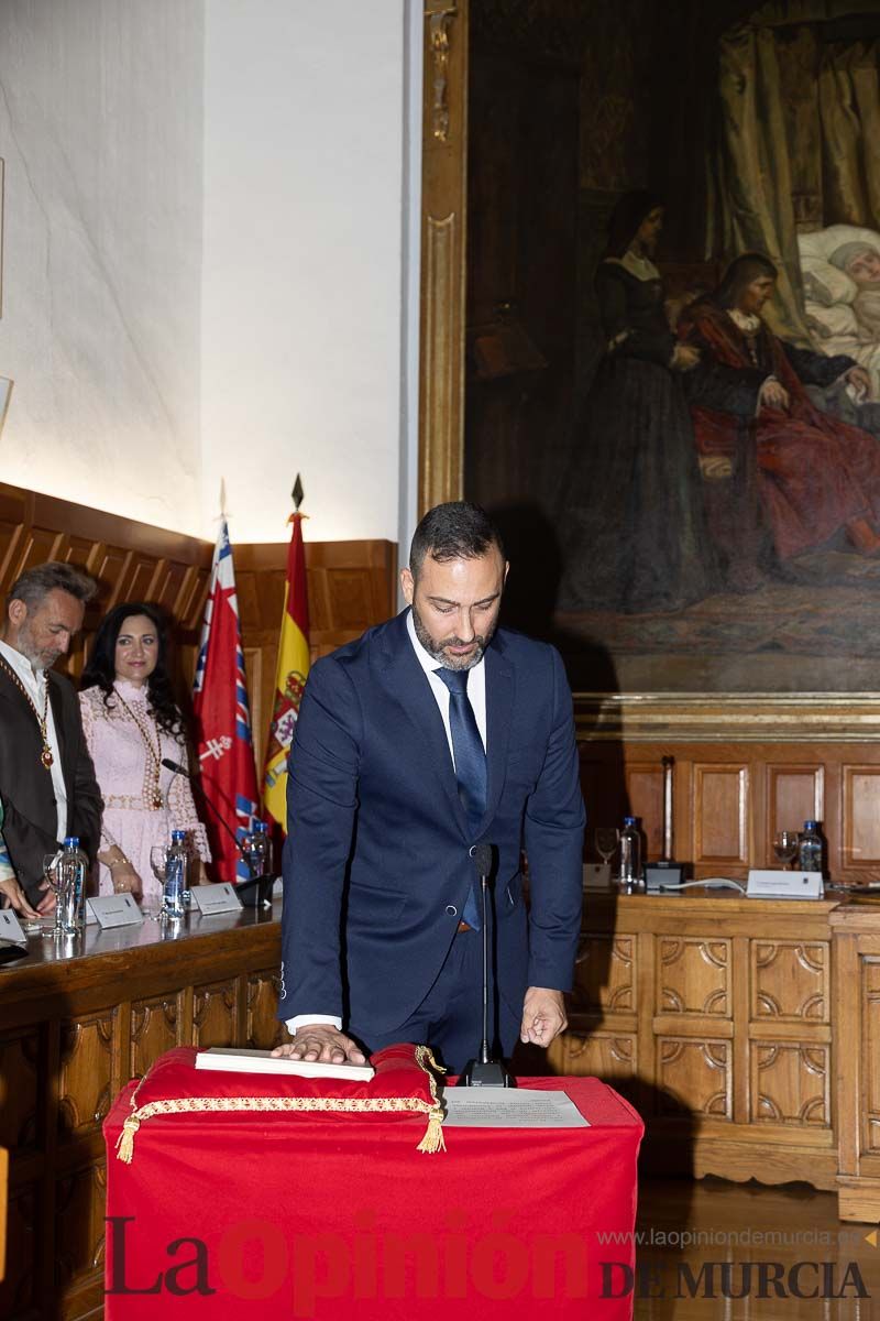 Pleno de investidura en el Ayuntamiento de Caravaca