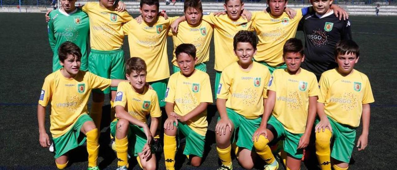 Valdés Atlético de Tercera infantil.