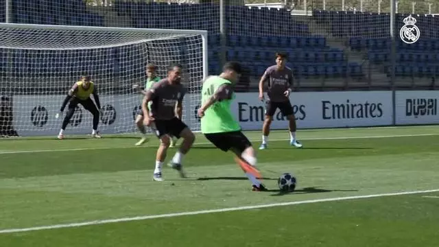 El Real Madrid se pone manos a la obra para el partido contra el Bayern