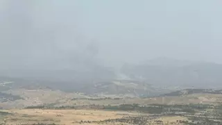 Sube el Índice de Gravedad a 2 en el incendio de Ávila que afecta al municipio de San Bartolomé de Pinares