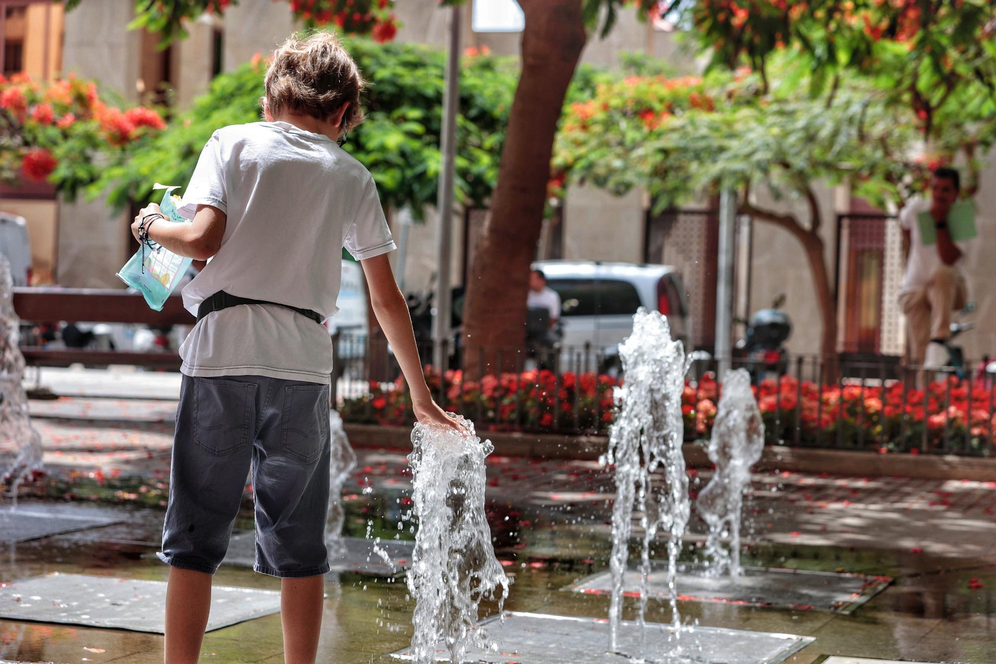 Ola de calor en Tenerife