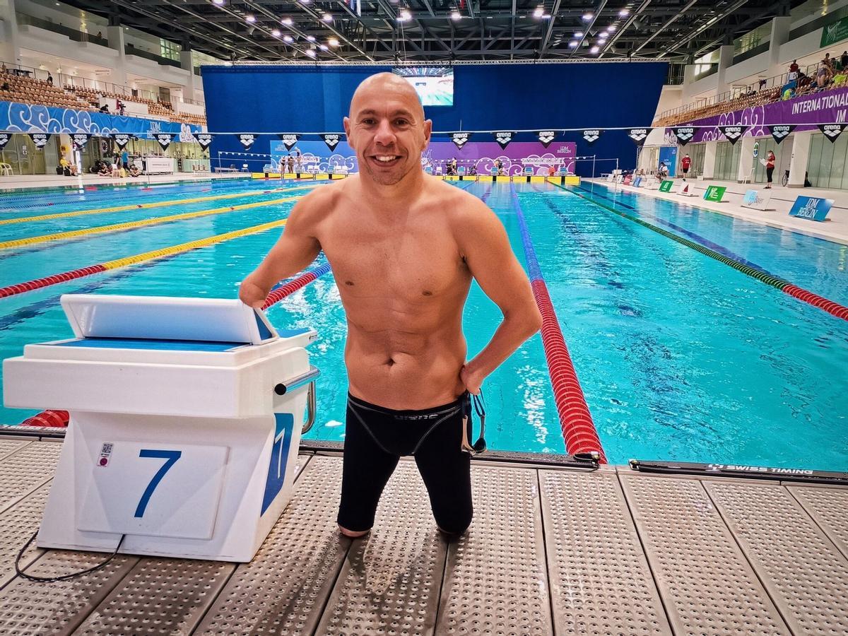 XAVI TORRES. NADADOR. NATACION. PARTICIPANTE DE LOS JUEGOS PARALIMPICOS. TOKIO 2020