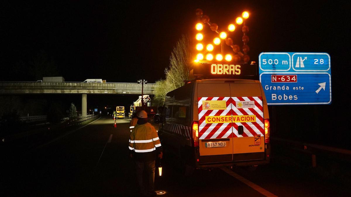 La zona en la que se están desarrollando las obras.