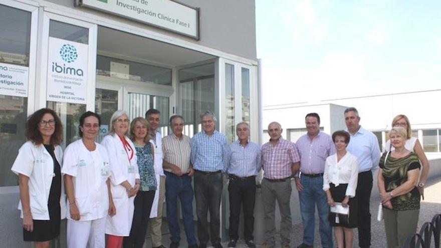 Visita de Archidona Actúa al Hospital Virgen de la Victoria.