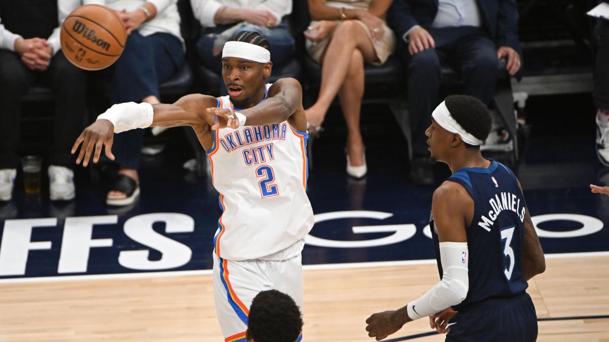 Shai Gilgeous-Alexander con Oklahoma
