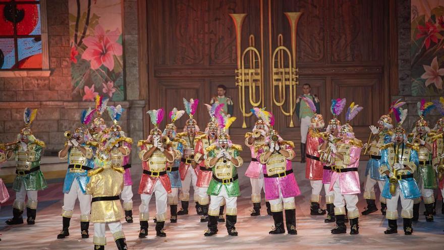 Así fue el show durante la gala de elección de la Reina del Carnaval de Santa Cruz de Tenerife