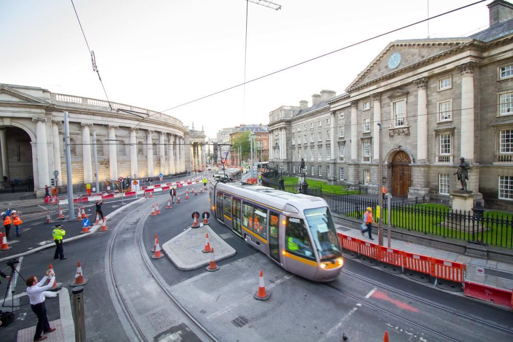 Ecisa lleva el tranvía al centro de Dublín