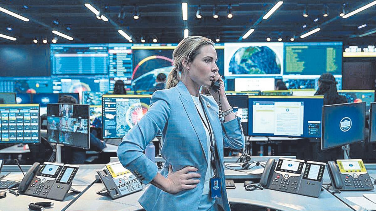 Rebecca Ferguson, en ‘Una casa llena de dinamita’. | E.P.