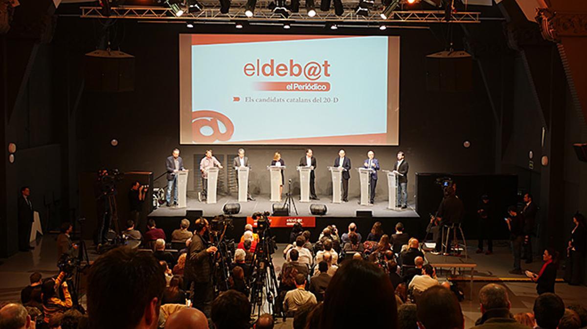 Els caps de llista per Barcelona, debaten sobre la corrupció amb els lectors d’EL PERIÓDICO