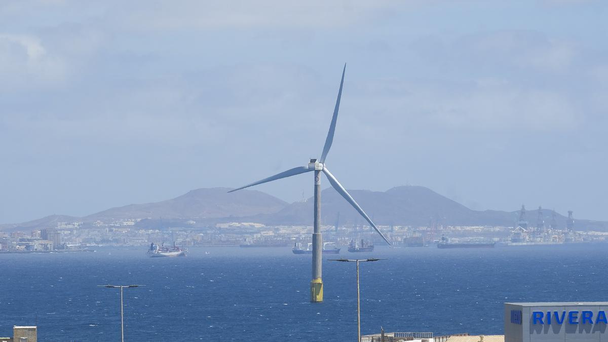 Santa Lucía respalda el frente insular para agilizar la eólica marina