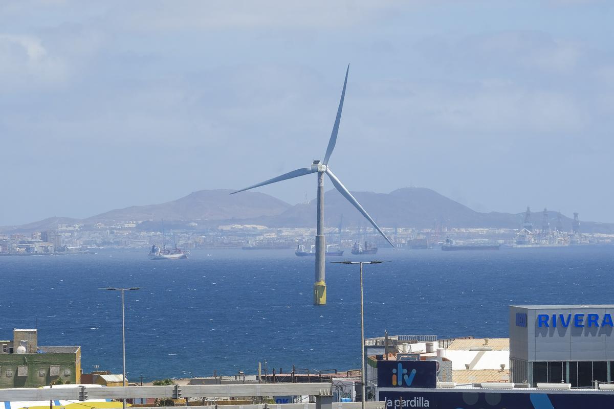 Aerogenerador de Plocan.