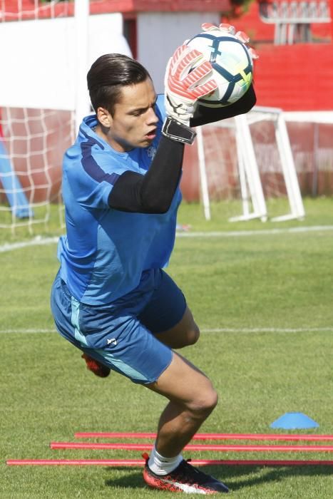 Entrenamiento del Sporting