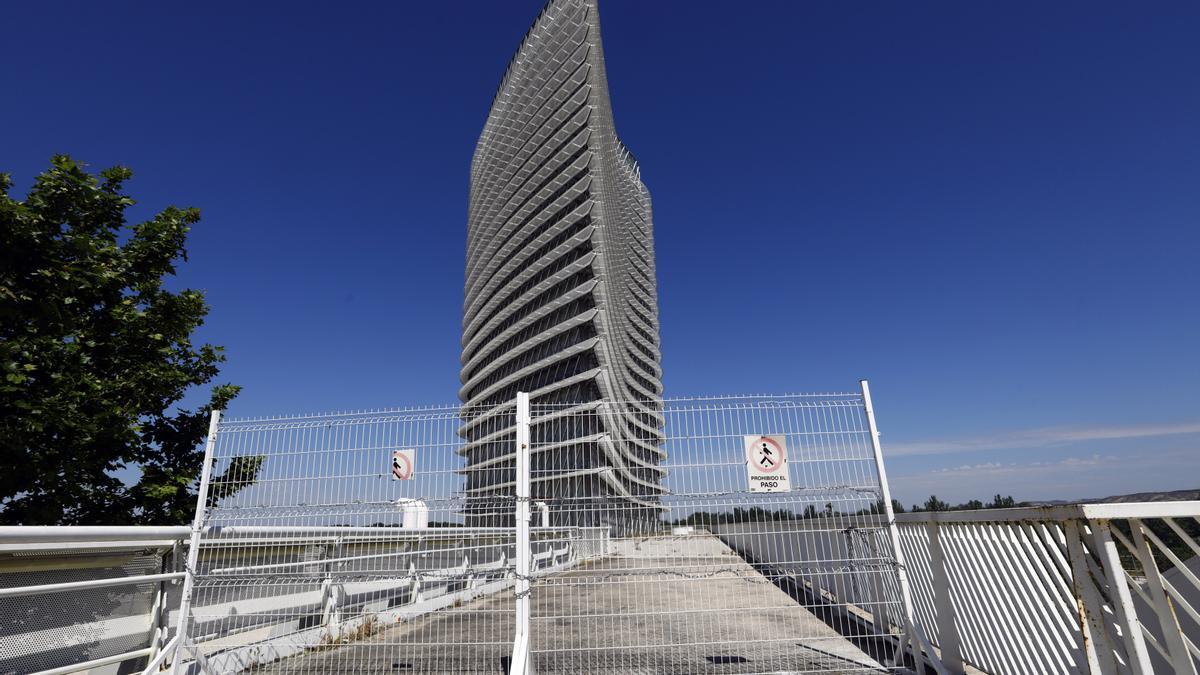 La Torre del Agua, obra de Enrique de Teresa, sigue cerrada al público.