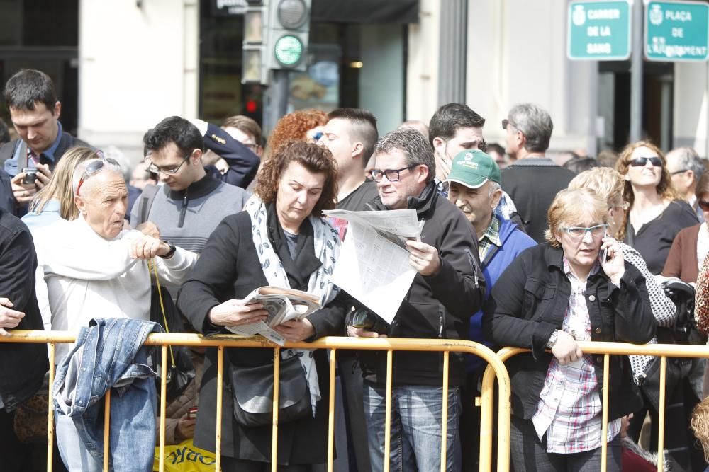 Búscate en la mascletà del 18 de marzo