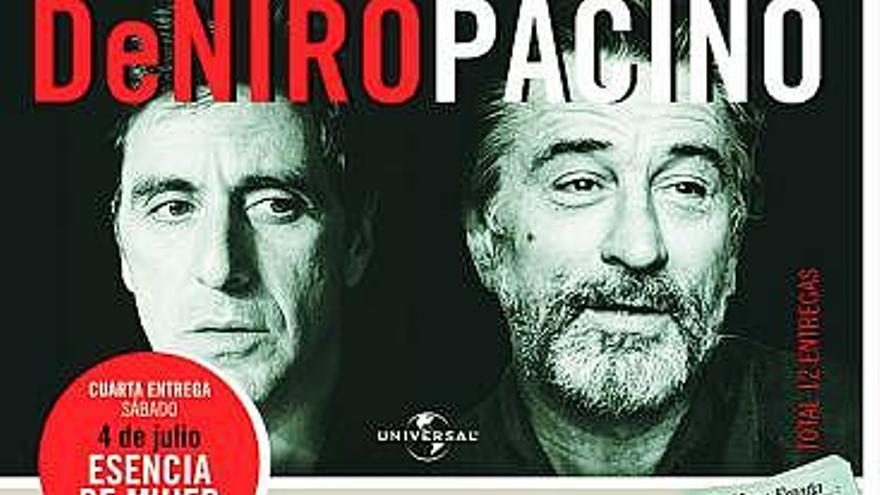 La colección de LA NUEVA ESPAÑA de Pacino y De Niro.