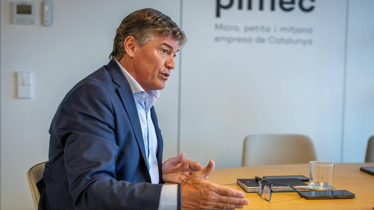 Antoni Cañete, presidente de Pimec.