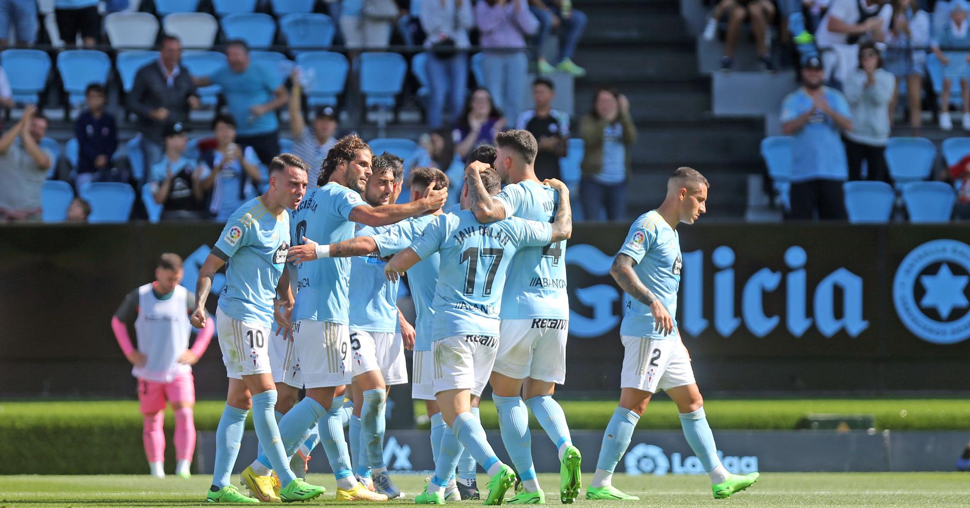 Las mejores imágenes del encuentro del Celta ante el Espanyol