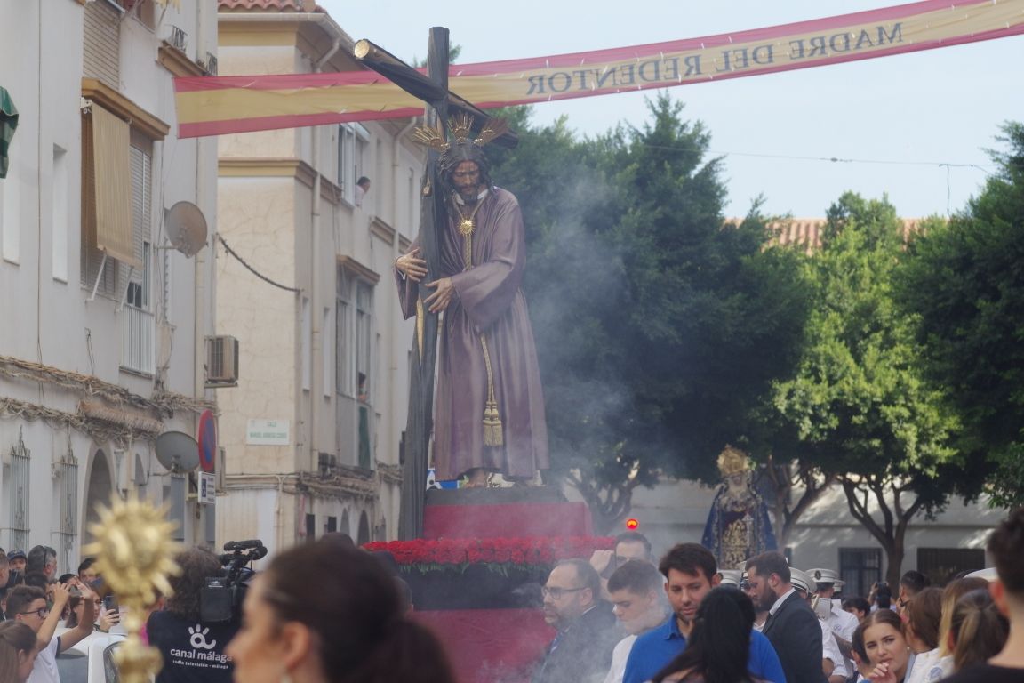 El traslado de Mediadora a San Patricio, en imágenes