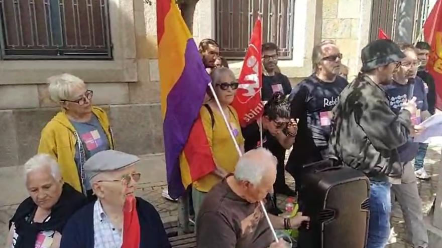 Acto en homenaje a la República en Zamora.