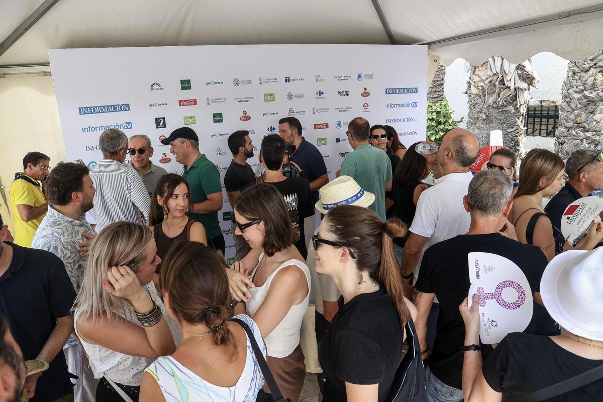 Ambiente de la primera jornada en el Racó de InformaciónTV