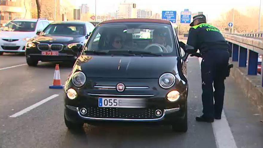 Así ha funcionado el primer día de restricciones de tráfico en Madrid por la contaminación