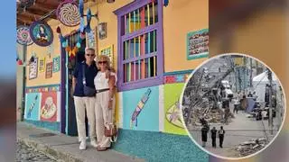El testimonio de una pareja de Nules en el terremoto de Colombia: «En un minuto te pasan mil cosas por la cabeza, solo quieres que pare»