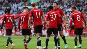 El Manchester United salva un desastre histórico y estará en la final de la FA Cup ante el Manchester City