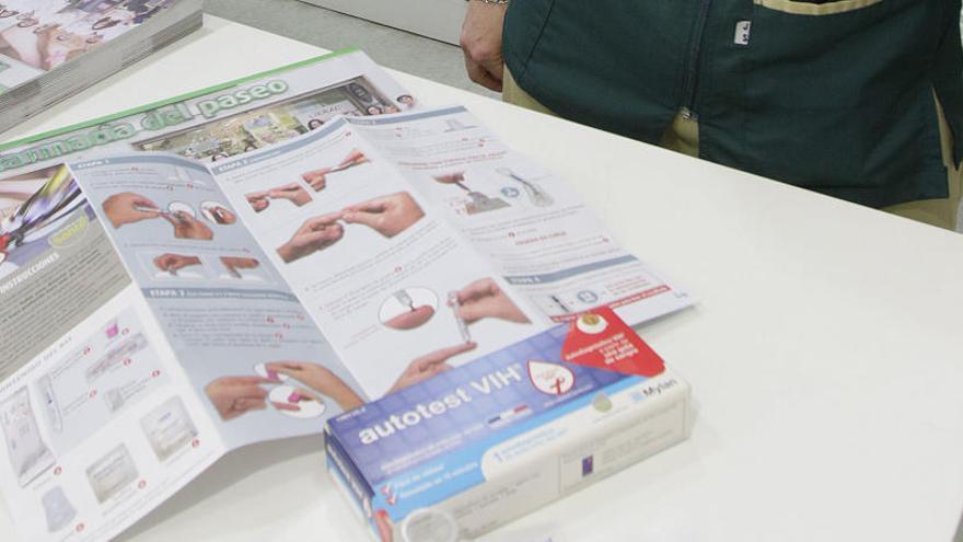 Las farmacias valencianas ya tienen a la venta la prueba &quot;casera&quot; del VIH