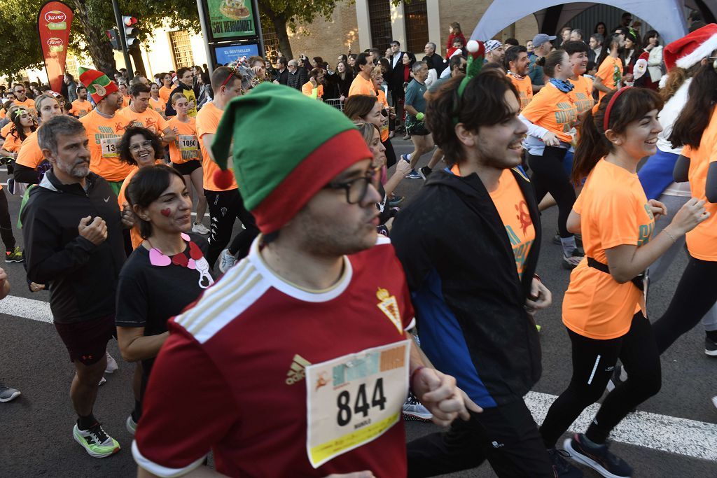La San Silvestre 2025 en Murcia, en fotografías