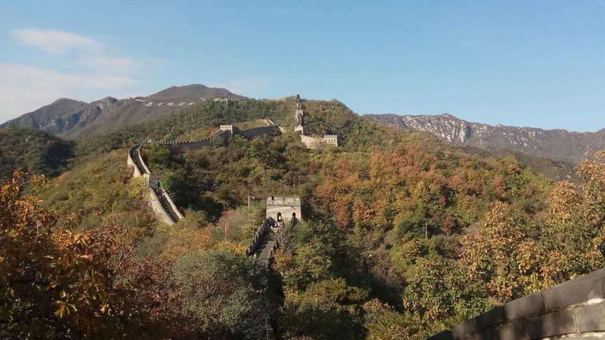 Un tramo de la Gran Muralla, cerca de Pekín // FdV