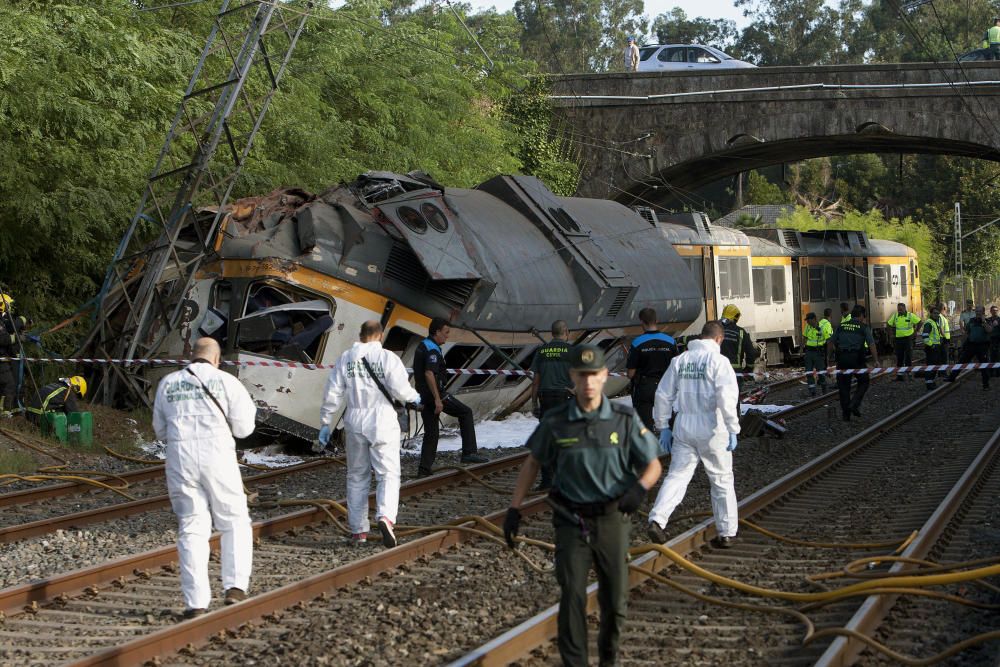 El tren Vigo-Oporto descarrila en O Porriño