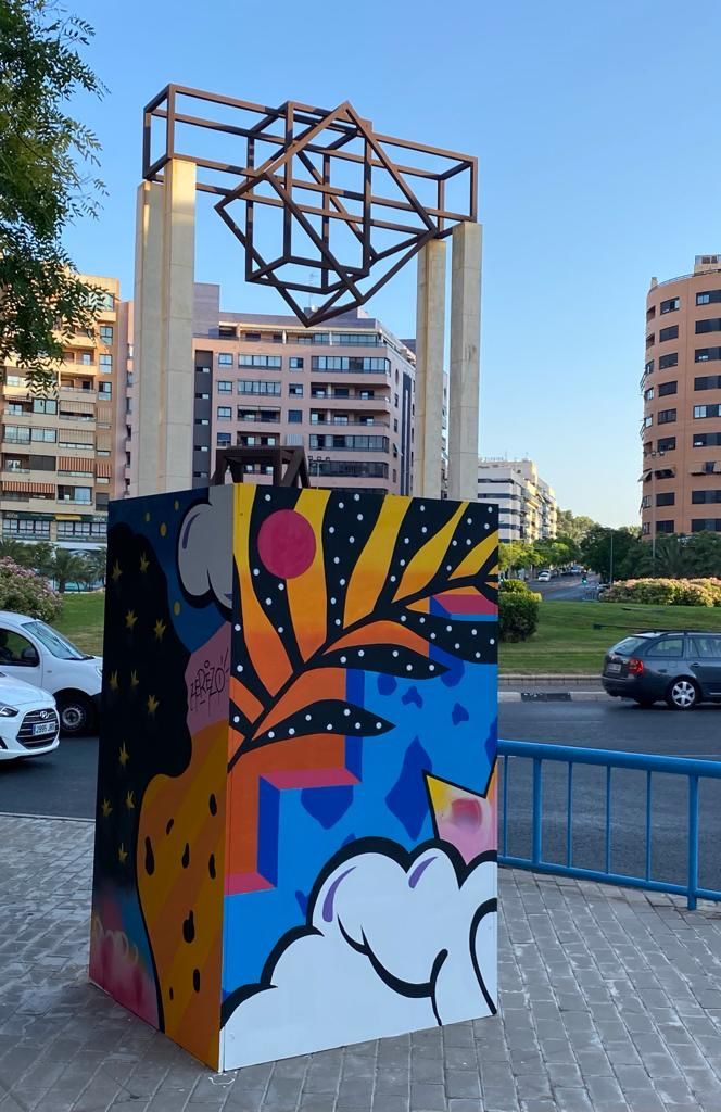 "Tótem revolutum", exposición de arte urbano en Alicante