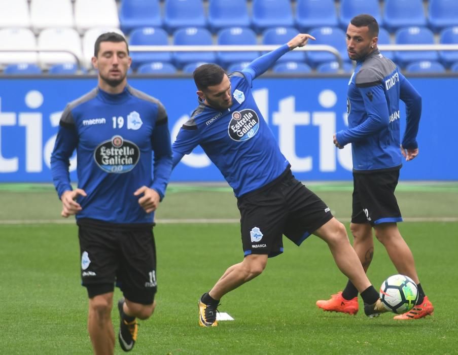 El técnico estará pendiente de la evolución del argentino Fede Cartabia para decidir si le mantiene en el once.