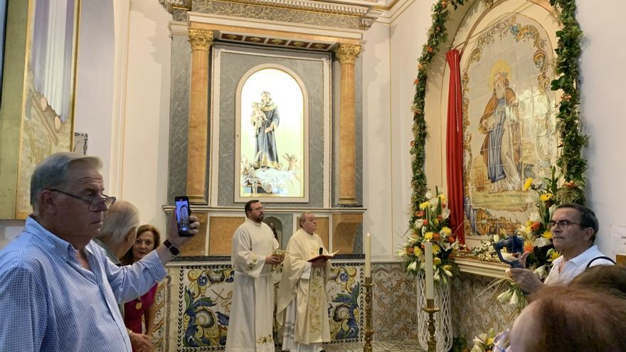 Nou altar de Sant Antoni Abat a l&#039;església de Beniopa