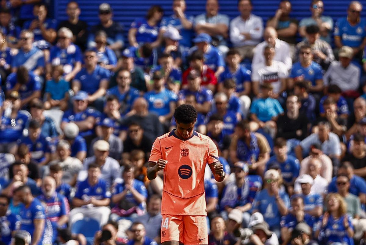 LaLiga: Getafe - Barcelona, en imágenes.