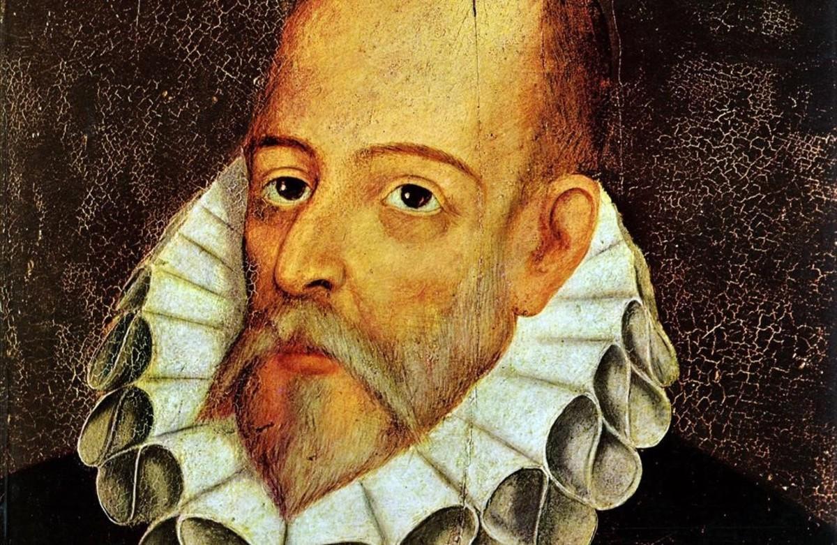 Retrato de Miguel de Cervantes.