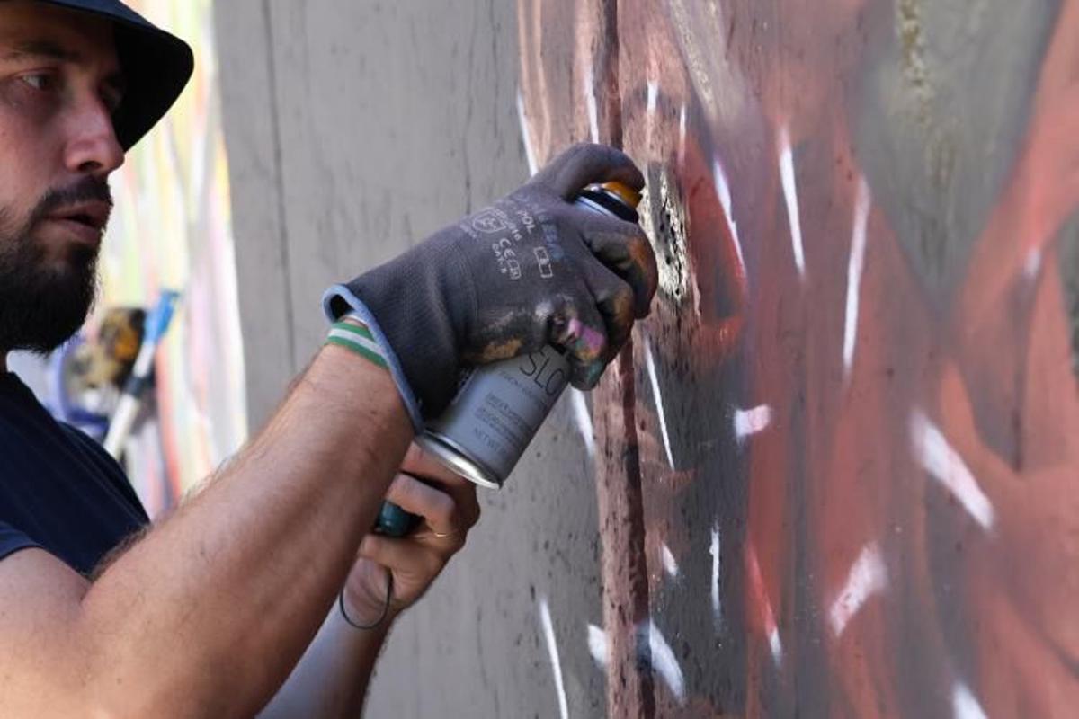 El mural más culé de Lamine Yamal y Nico Williams en Barcelona