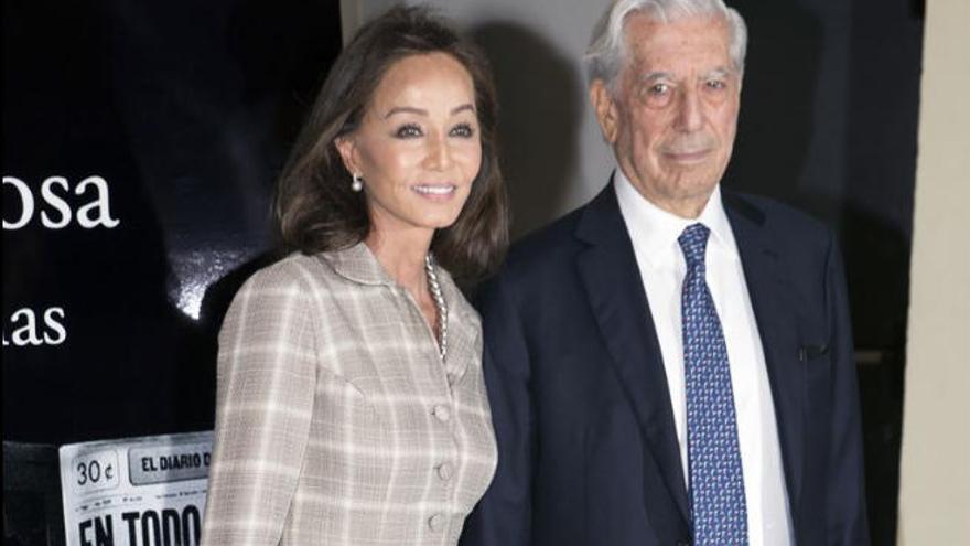 Isabeln Preysler y Vargas Llosa.