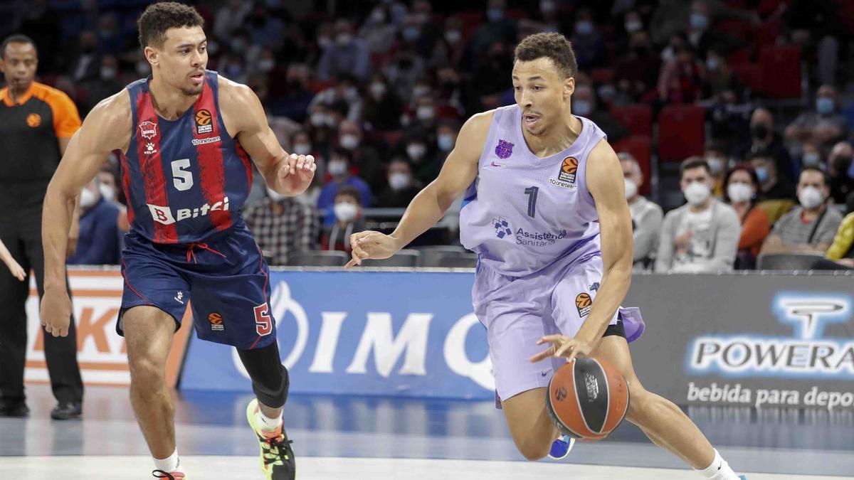 Dante Exum no aportó demasiado al Barça