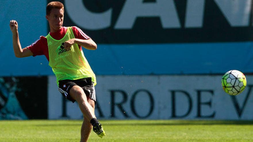 Yelko Pino durante un entrenamiento // ADRIÁN IRAGO