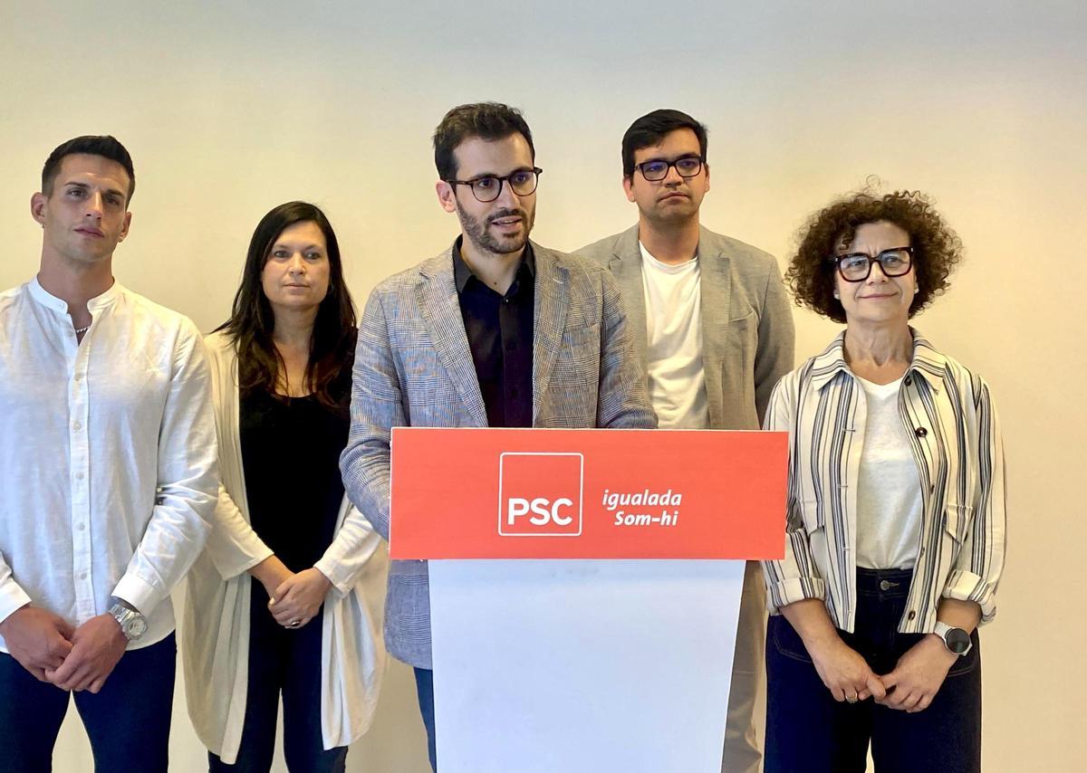 El grup d’Igualada Som-hi (PSC)