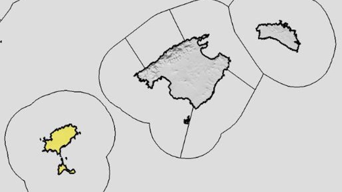 La Aemet activa el riesgo amarillo.