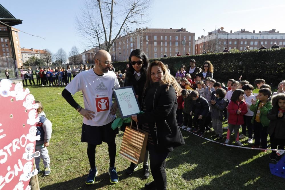 Homenaje a Thiago Guamán en el colegio Atalía