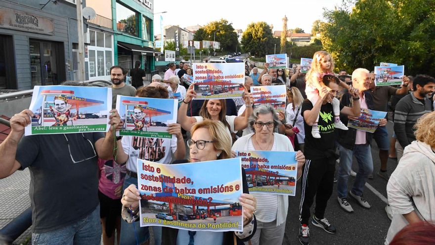 Vecinos de Castrelos, contra la gasolinera