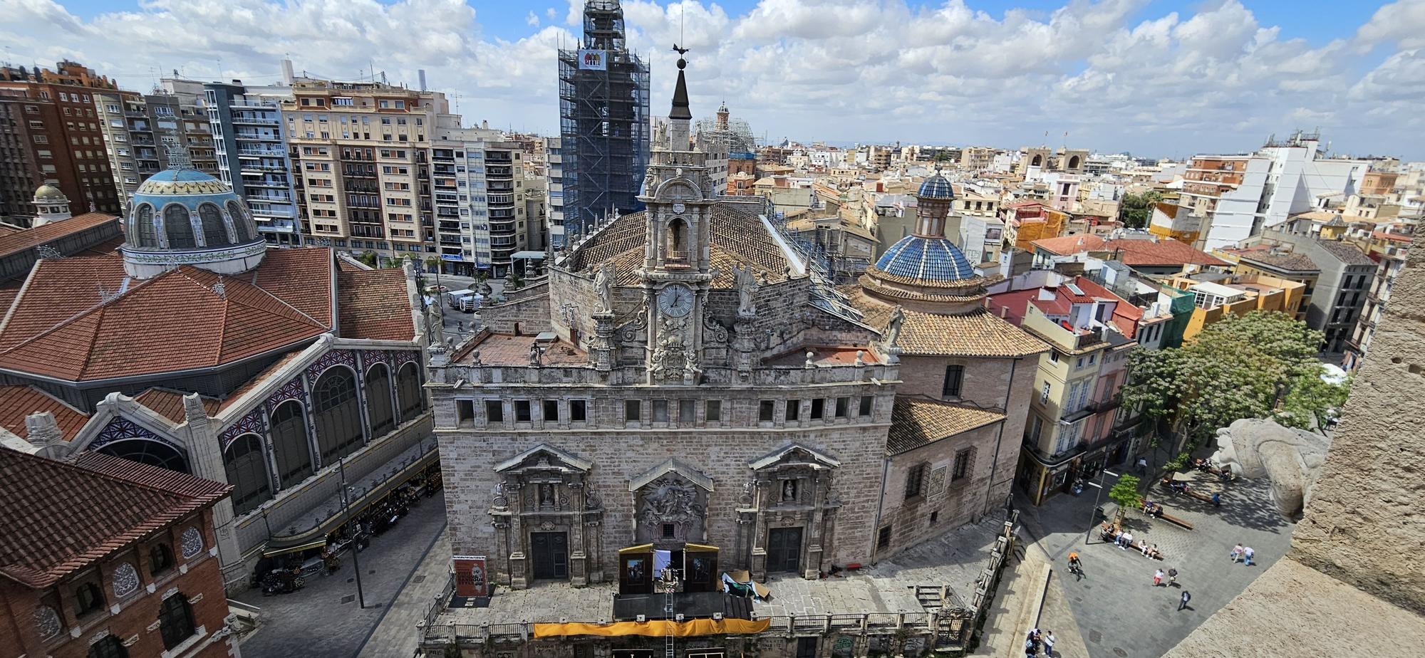 Así se ve València desde la Torre de la Lonja