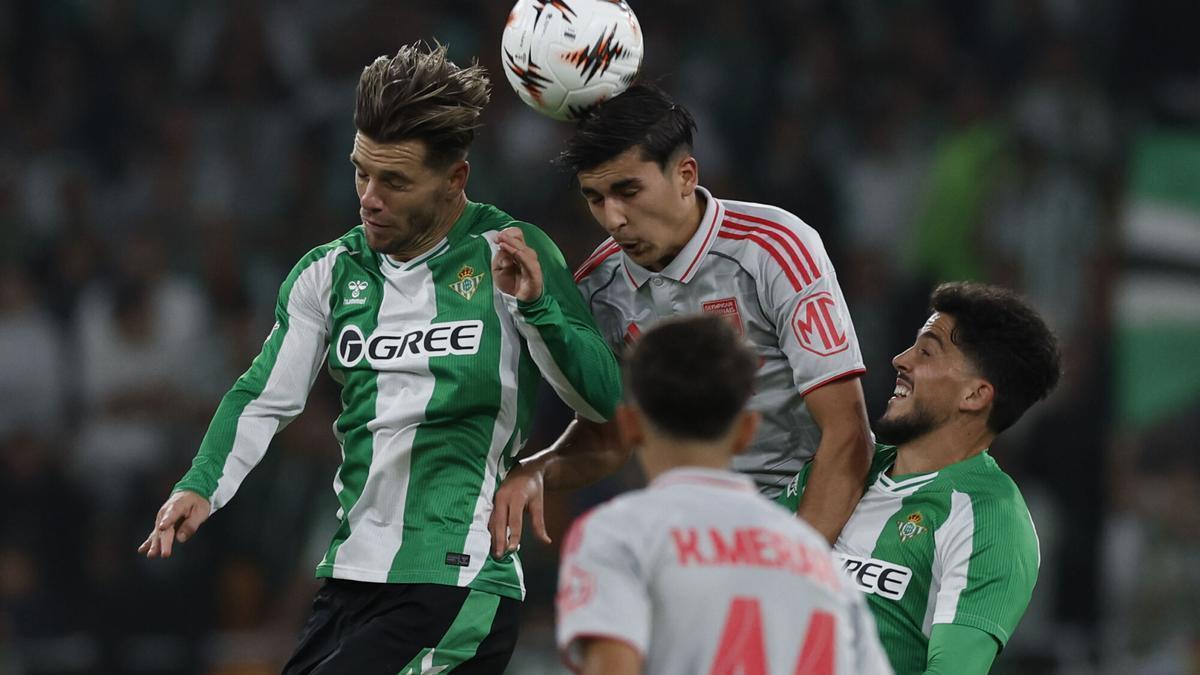 El Betis se presenta con el embrión anímico de vencer al Lyon por la Europa League entre semana