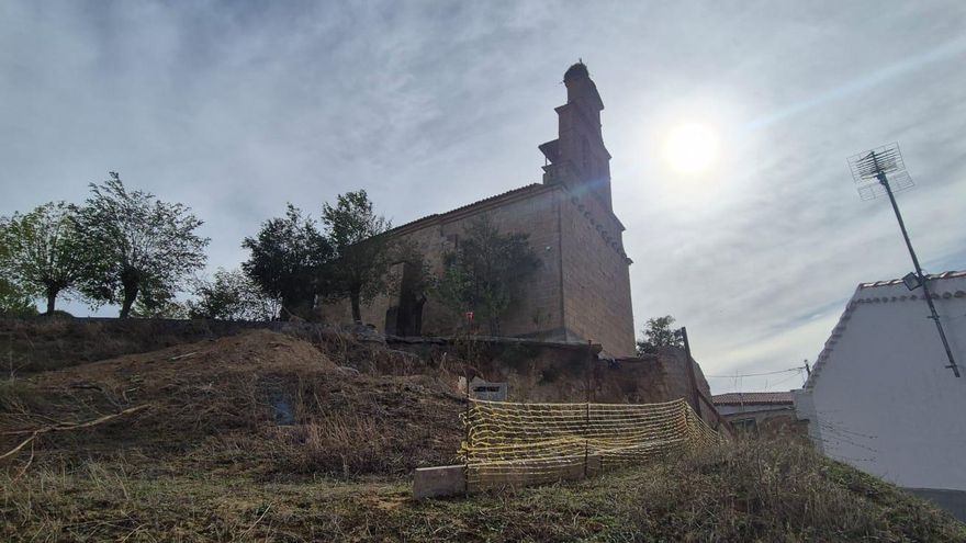 El templo de El Piñero, última incorporación a la Lista Roja del Patrimonio