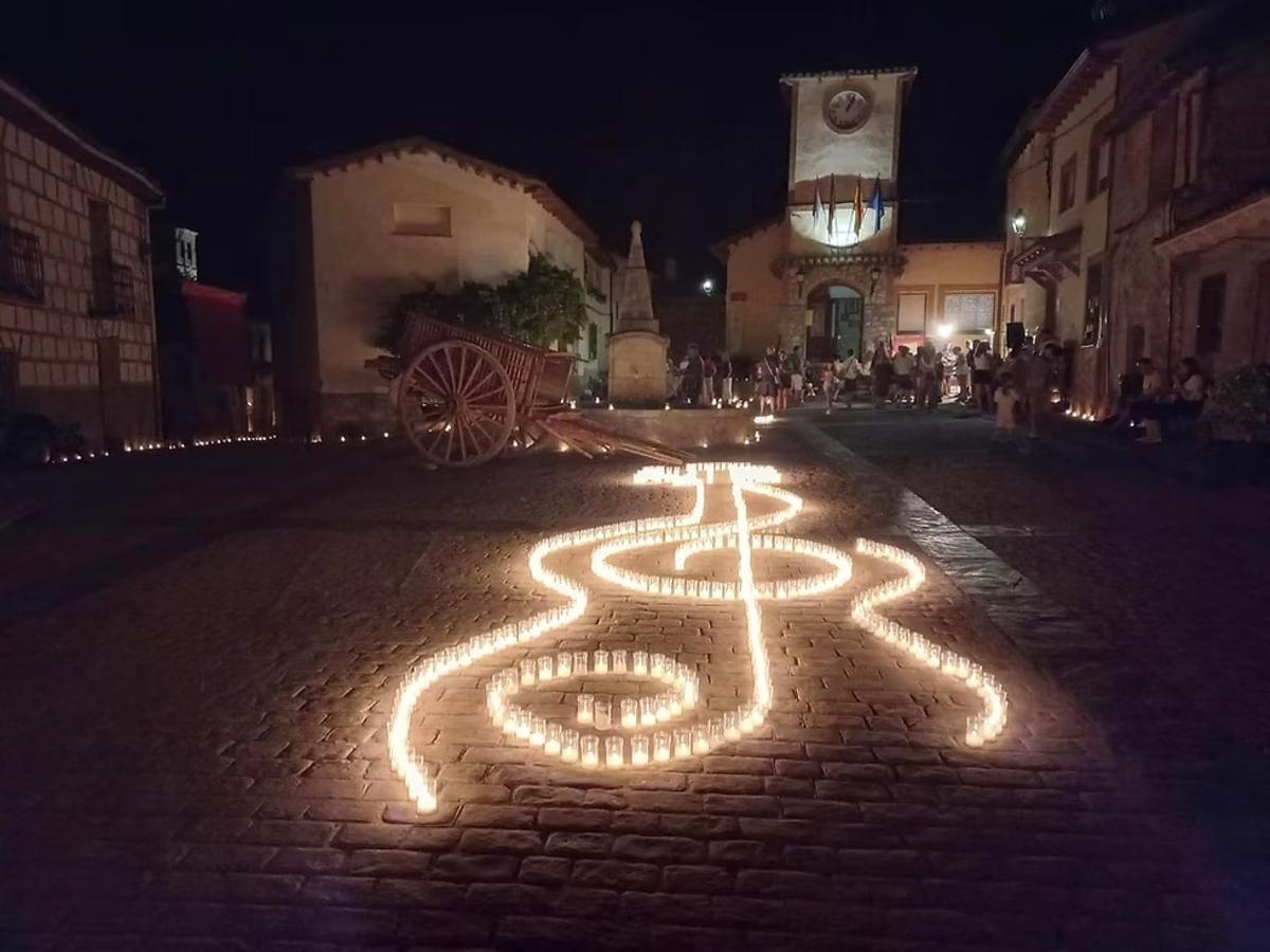 Más de 20.000 velas llenarán de magia Arbancón este fin de semana