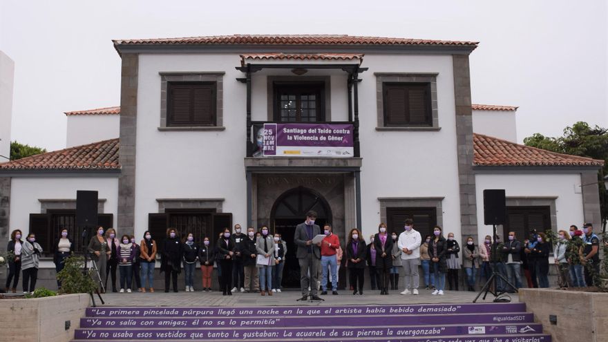 Santiago del Teide again shouts “NO” to gender violence