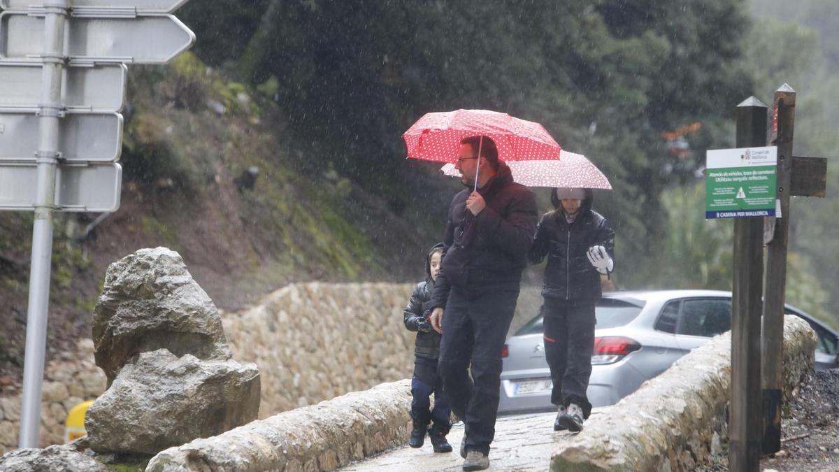 Regen auf Mallorca